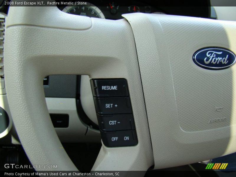 Redfire Metallic / Stone 2008 Ford Escape XLT