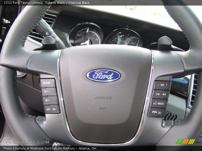 Tuxedo Black / Charcoal Black 2011 Ford Taurus Limited