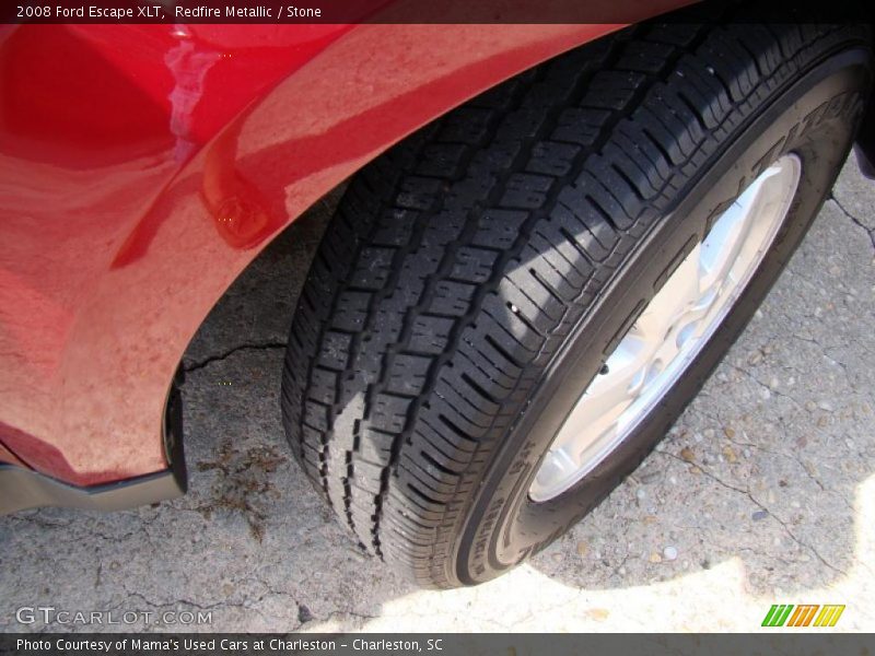 Redfire Metallic / Stone 2008 Ford Escape XLT