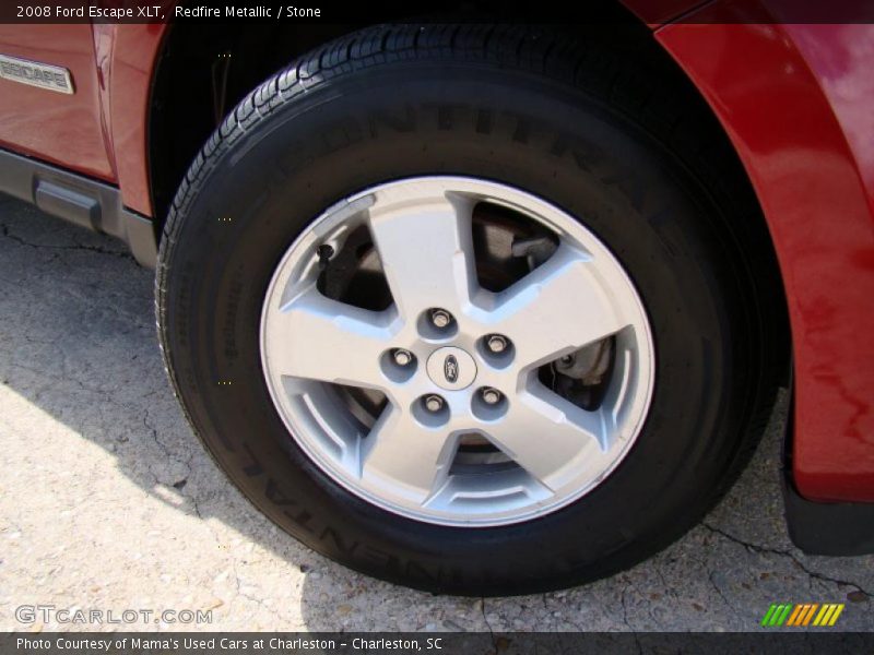 Redfire Metallic / Stone 2008 Ford Escape XLT