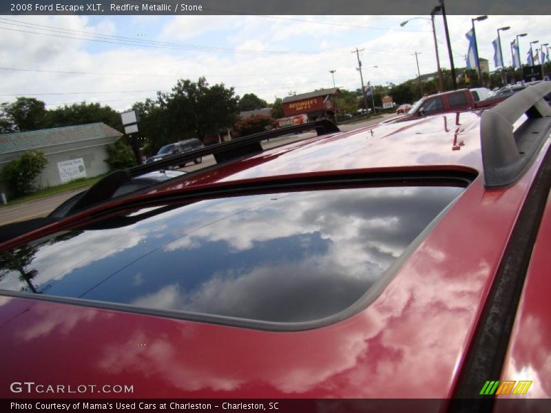 Redfire Metallic / Stone 2008 Ford Escape XLT