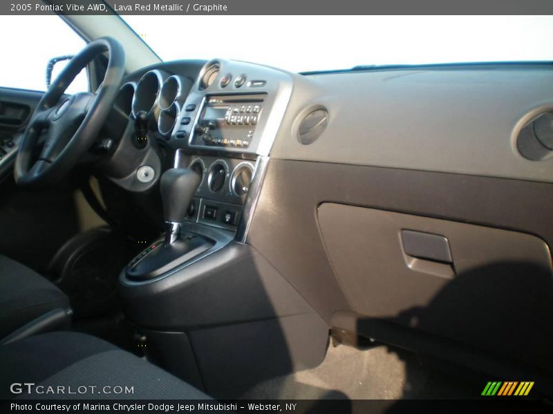 Lava Red Metallic / Graphite 2005 Pontiac Vibe AWD