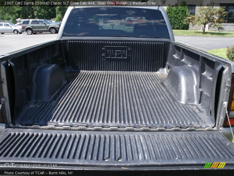 Steel Gray Metallic / Medium Gray 2007 GMC Sierra 2500HD Classic SLT Crew Cab 4x4