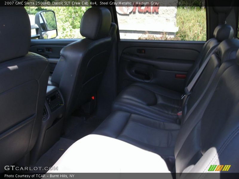 Steel Gray Metallic / Medium Gray 2007 GMC Sierra 2500HD Classic SLT Crew Cab 4x4