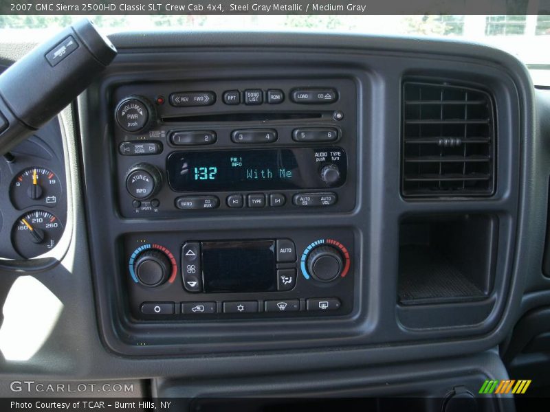 Steel Gray Metallic / Medium Gray 2007 GMC Sierra 2500HD Classic SLT Crew Cab 4x4