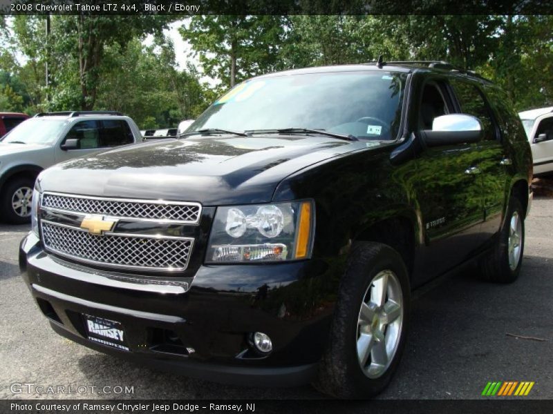 Black / Ebony 2008 Chevrolet Tahoe LTZ 4x4