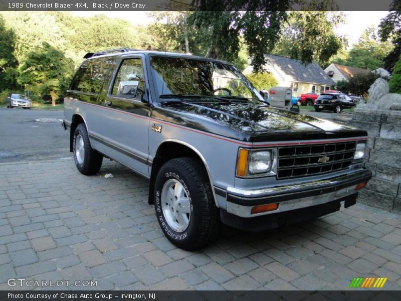 Black / Dove Gray 1989 Chevrolet Blazer 4X4