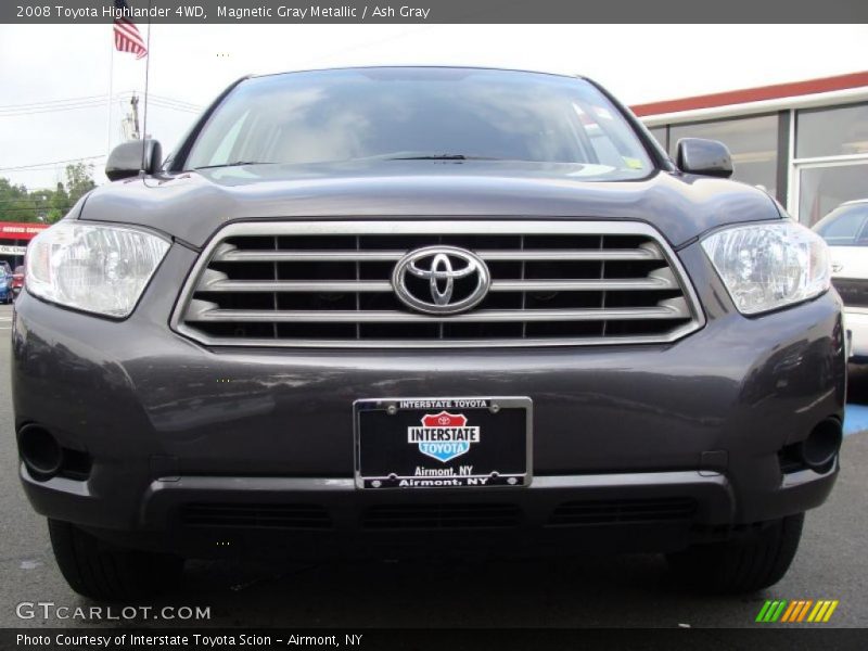 Magnetic Gray Metallic / Ash Gray 2008 Toyota Highlander 4WD