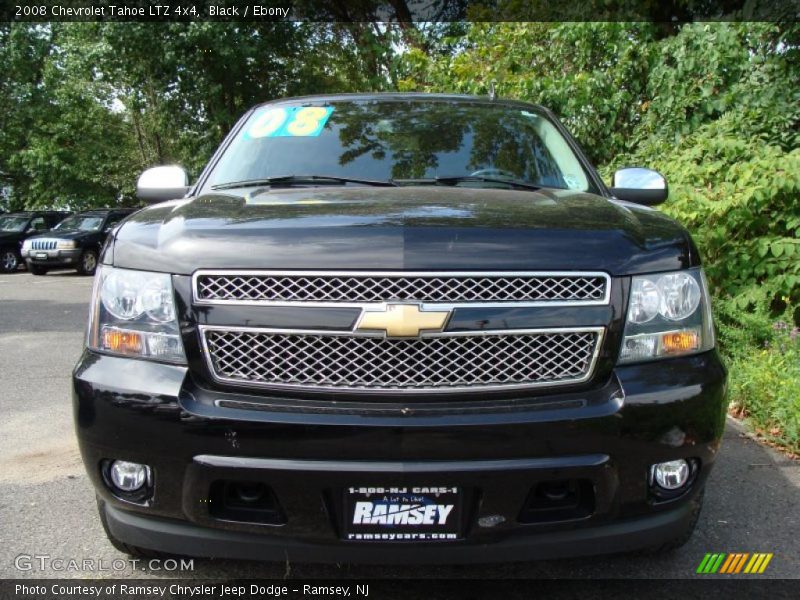 Black / Ebony 2008 Chevrolet Tahoe LTZ 4x4