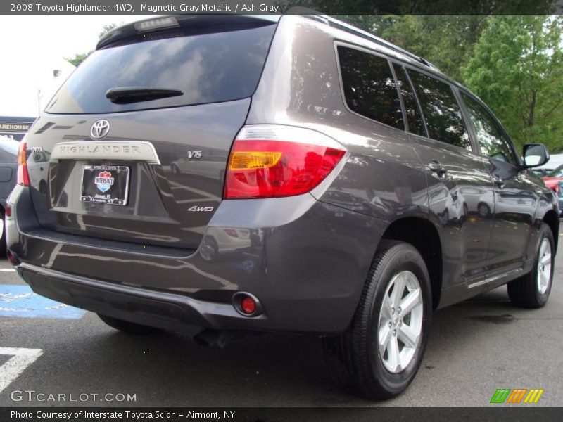Magnetic Gray Metallic / Ash Gray 2008 Toyota Highlander 4WD