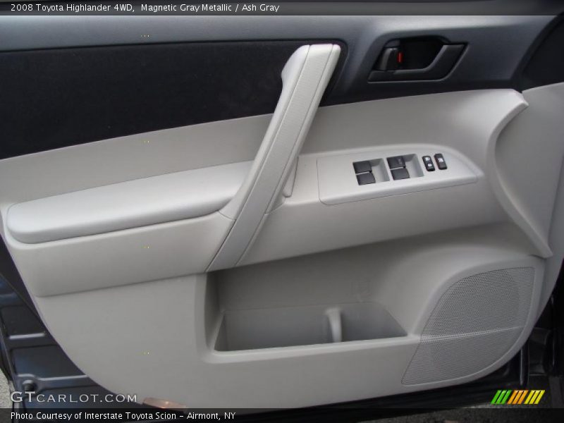 Magnetic Gray Metallic / Ash Gray 2008 Toyota Highlander 4WD