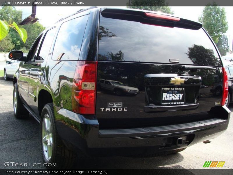 Black / Ebony 2008 Chevrolet Tahoe LTZ 4x4