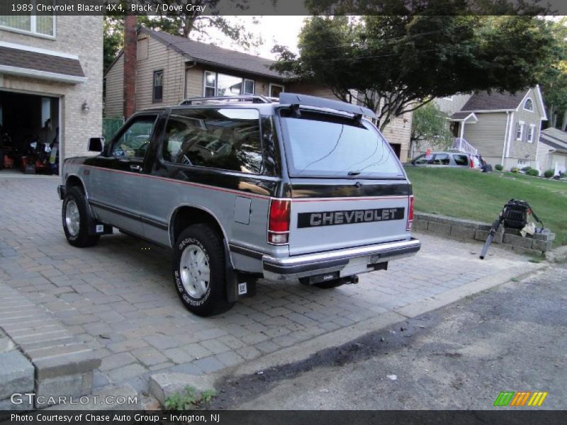 Black / Dove Gray 1989 Chevrolet Blazer 4X4