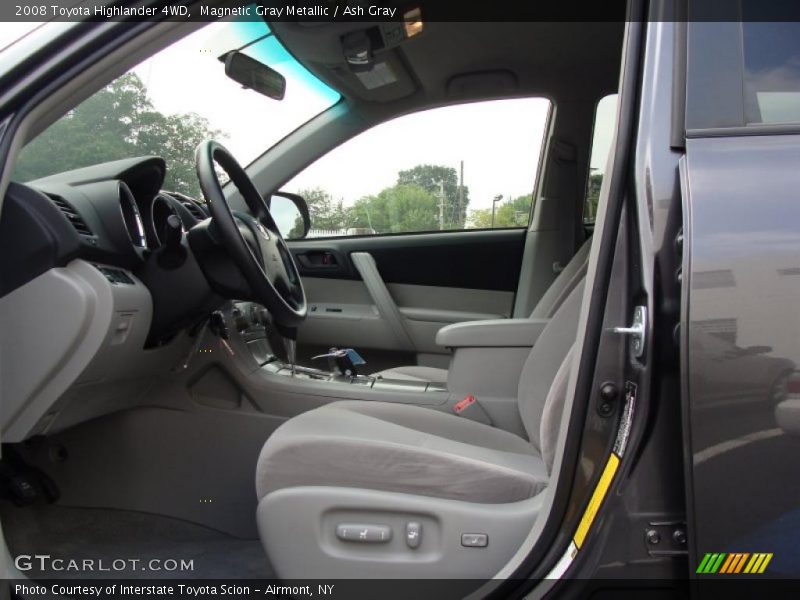 Magnetic Gray Metallic / Ash Gray 2008 Toyota Highlander 4WD