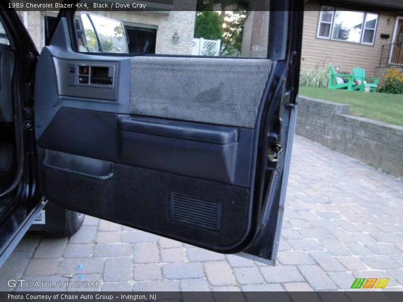 Black / Dove Gray 1989 Chevrolet Blazer 4X4