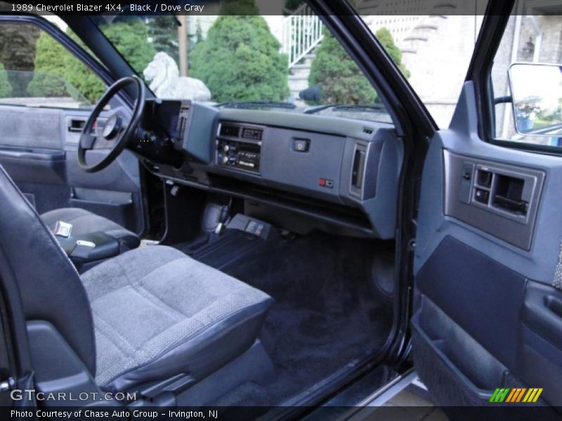 Black / Dove Gray 1989 Chevrolet Blazer 4X4