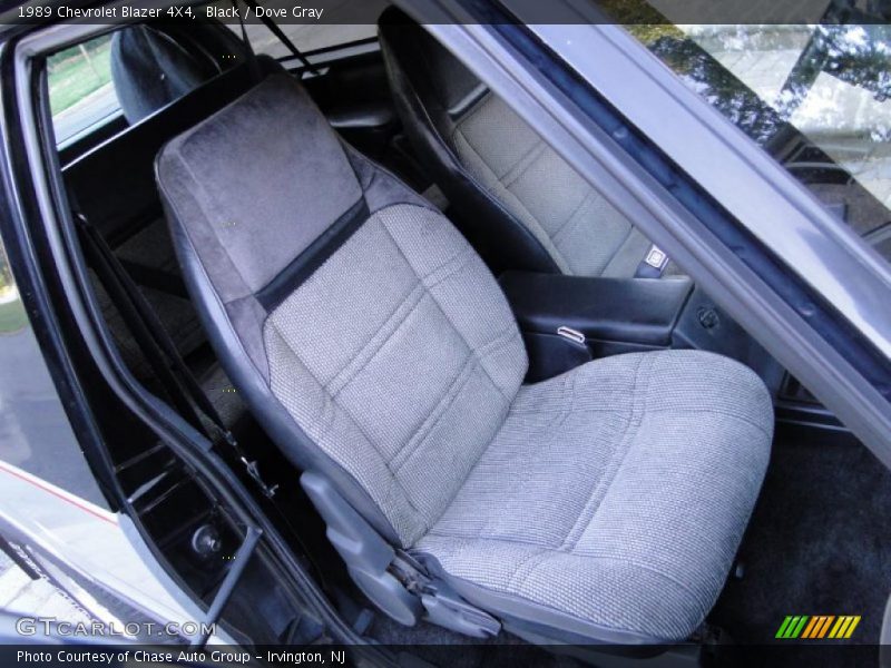 Black / Dove Gray 1989 Chevrolet Blazer 4X4