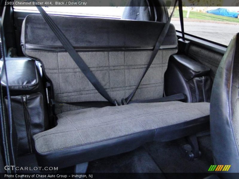 Black / Dove Gray 1989 Chevrolet Blazer 4X4