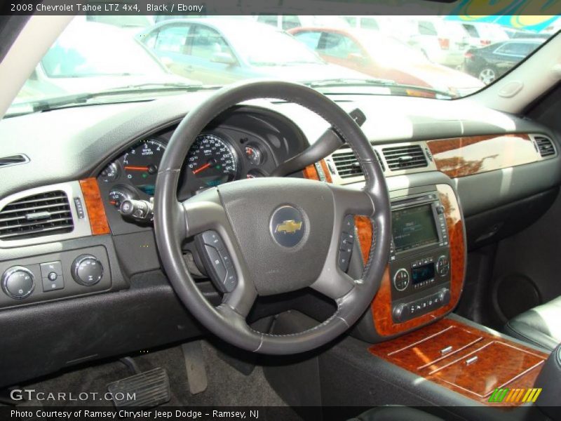 Black / Ebony 2008 Chevrolet Tahoe LTZ 4x4