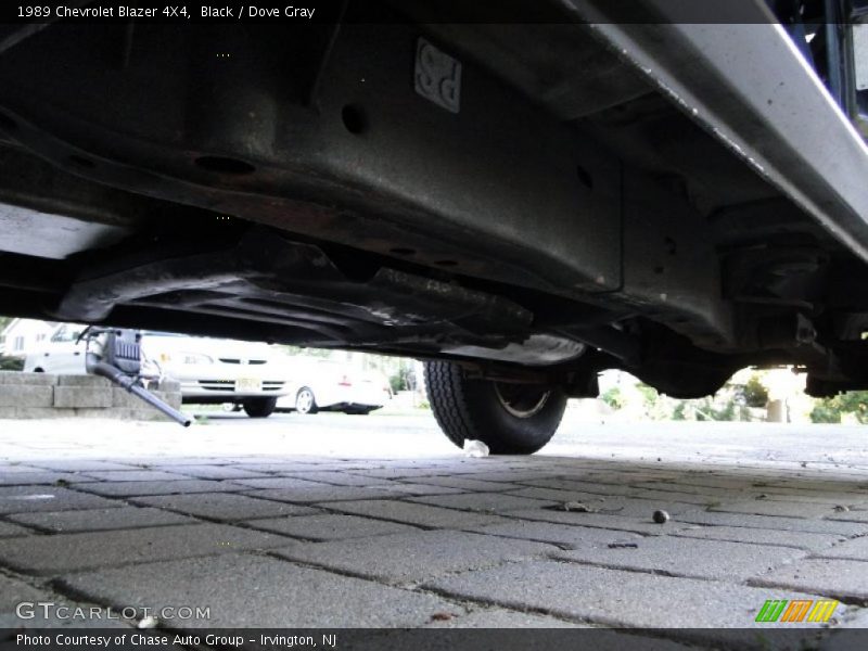 Black / Dove Gray 1989 Chevrolet Blazer 4X4