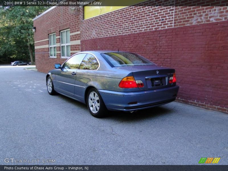 Steel Blue Metallic / Grey 2000 BMW 3 Series 323i Coupe