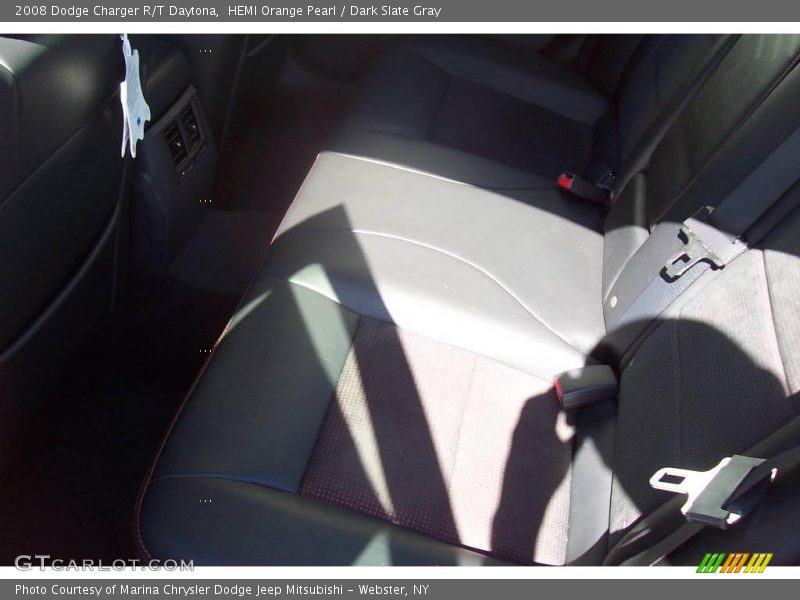 HEMI Orange Pearl / Dark Slate Gray 2008 Dodge Charger R/T Daytona