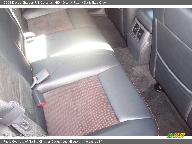 HEMI Orange Pearl / Dark Slate Gray 2008 Dodge Charger R/T Daytona
