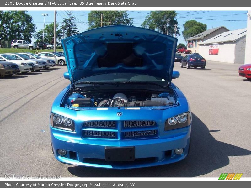 B5 Blue Pearl / Dark Slate Gray 2008 Dodge Charger SRT-8 Super Bee