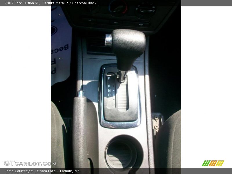 Redfire Metallic / Charcoal Black 2007 Ford Fusion SE