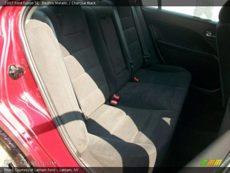 Redfire Metallic / Charcoal Black 2007 Ford Fusion SE