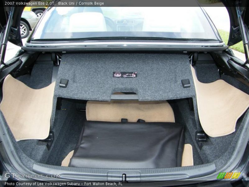 Black Uni / Cornsilk Beige 2007 Volkswagen Eos 2.0T