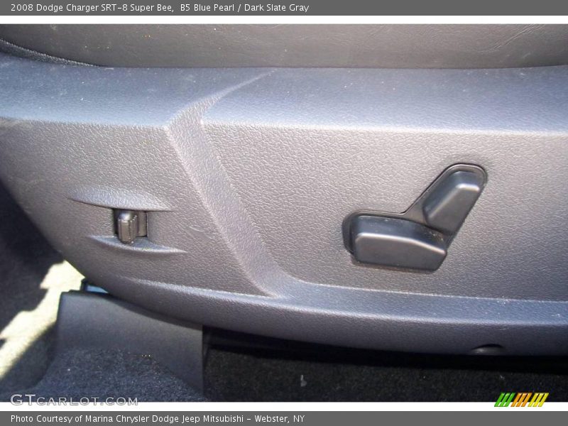 B5 Blue Pearl / Dark Slate Gray 2008 Dodge Charger SRT-8 Super Bee