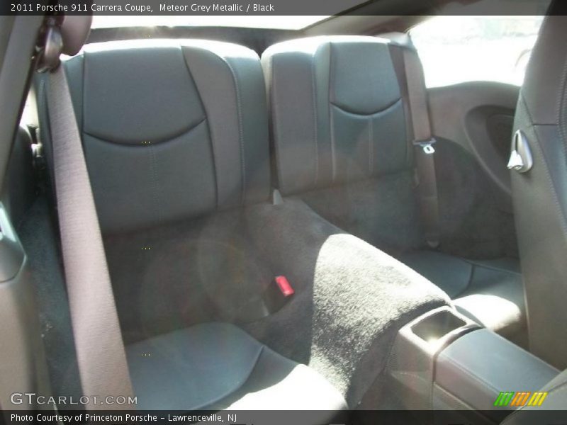 Meteor Grey Metallic / Black 2011 Porsche 911 Carrera Coupe
