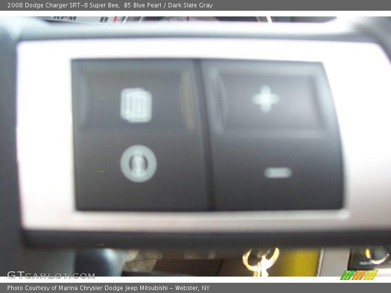 B5 Blue Pearl / Dark Slate Gray 2008 Dodge Charger SRT-8 Super Bee