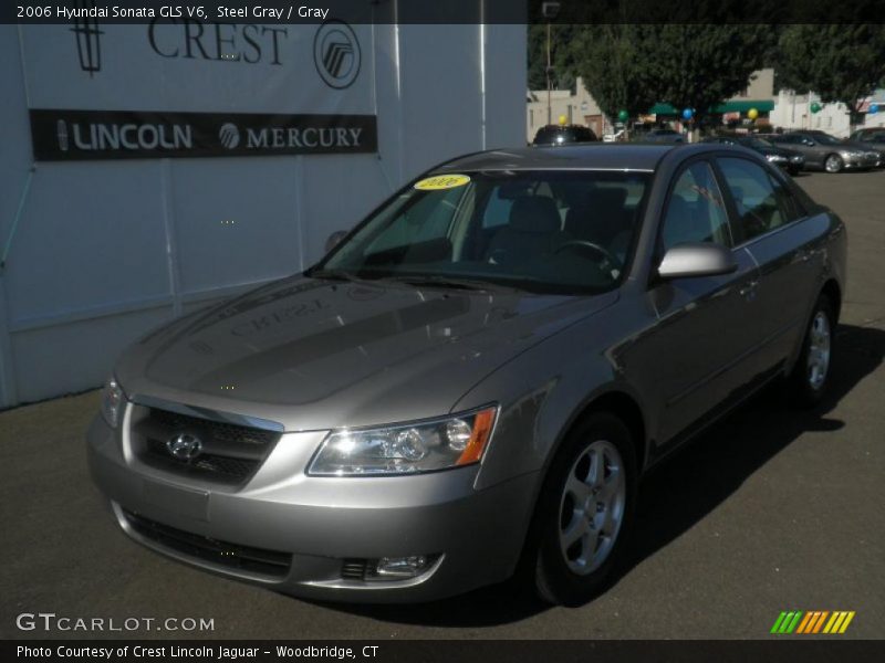 Steel Gray / Gray 2006 Hyundai Sonata GLS V6