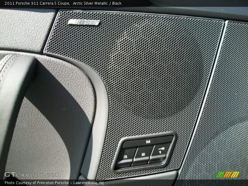 Arctic Silver Metallic / Black 2011 Porsche 911 Carrera S Coupe
