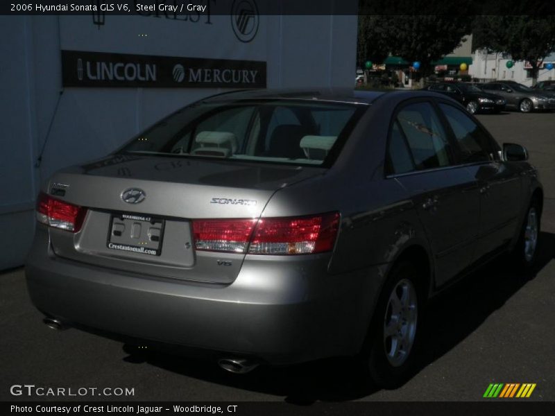 Steel Gray / Gray 2006 Hyundai Sonata GLS V6