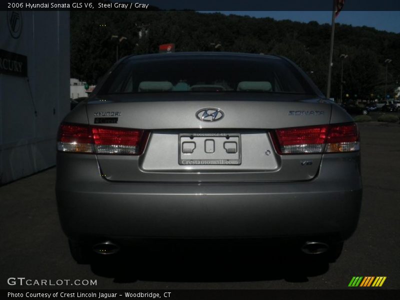 Steel Gray / Gray 2006 Hyundai Sonata GLS V6