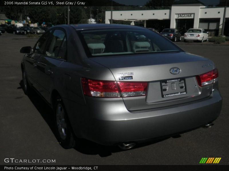 Steel Gray / Gray 2006 Hyundai Sonata GLS V6