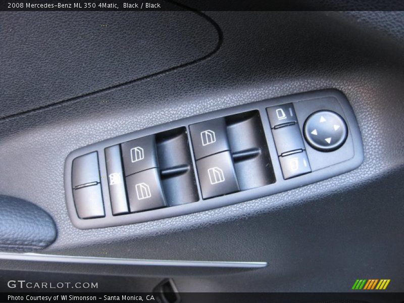 Black / Black 2008 Mercedes-Benz ML 350 4Matic