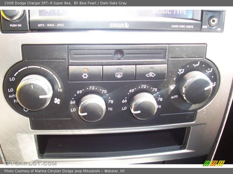 B5 Blue Pearl / Dark Slate Gray 2008 Dodge Charger SRT-8 Super Bee