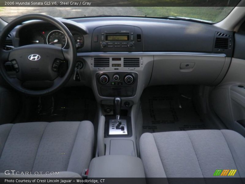 Steel Gray / Gray 2006 Hyundai Sonata GLS V6