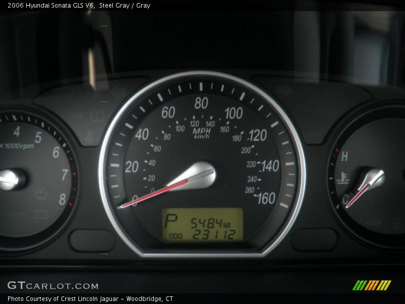 Steel Gray / Gray 2006 Hyundai Sonata GLS V6