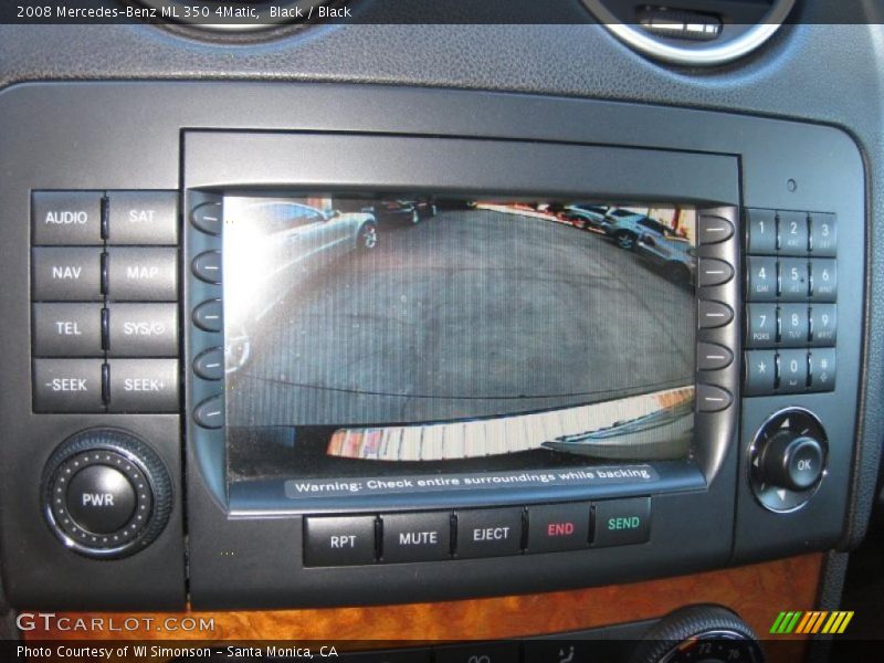 Black / Black 2008 Mercedes-Benz ML 350 4Matic