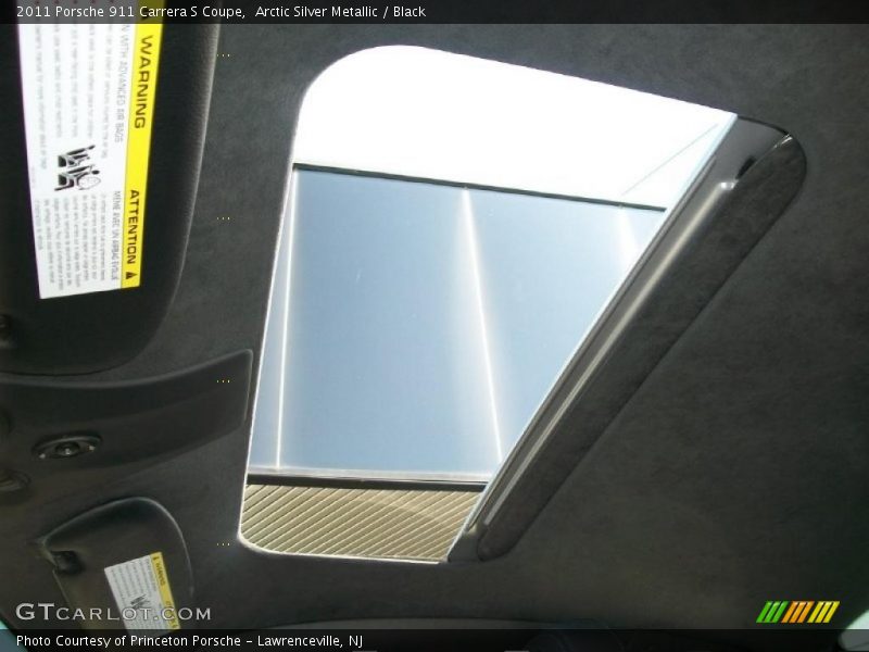 Arctic Silver Metallic / Black 2011 Porsche 911 Carrera S Coupe