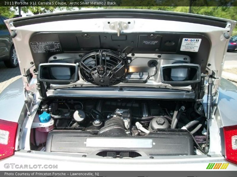 Arctic Silver Metallic / Black 2011 Porsche 911 Carrera S Coupe