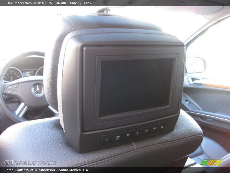 Black / Black 2008 Mercedes-Benz ML 350 4Matic