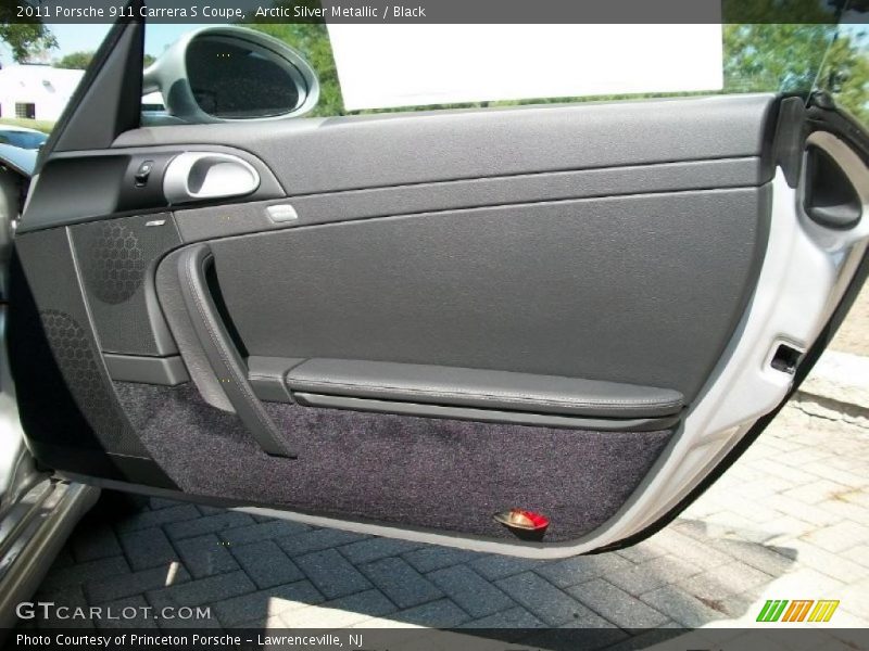 Arctic Silver Metallic / Black 2011 Porsche 911 Carrera S Coupe