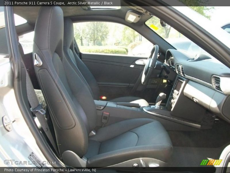 Arctic Silver Metallic / Black 2011 Porsche 911 Carrera S Coupe
