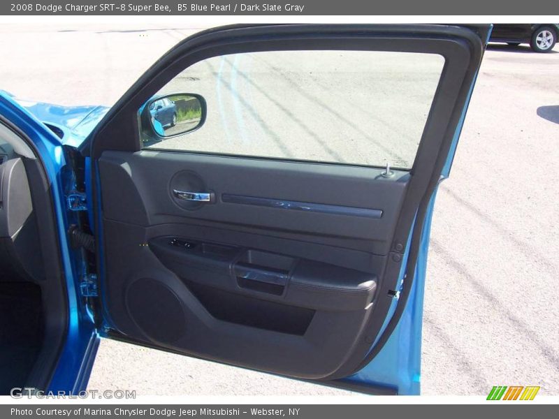B5 Blue Pearl / Dark Slate Gray 2008 Dodge Charger SRT-8 Super Bee